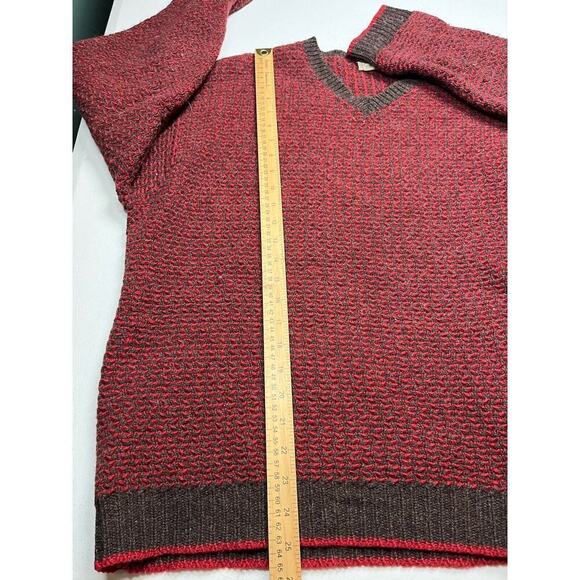 Vintage J.Crew 100% Merino Wool Fisherman Knit Crew Neck Sweater XL AS IS - Picture 6 of 8